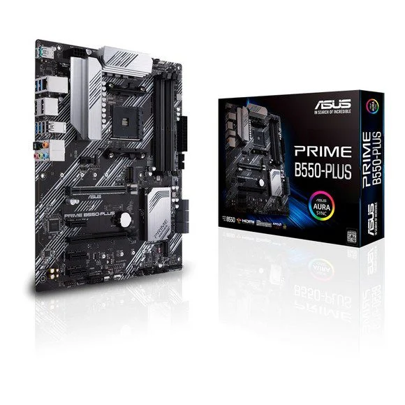 ASUS PRIME B550 PLUS AM4 AMD B550 SATA USB 3.0 HDMI ATX AMD Motherboard Price in Pakistan