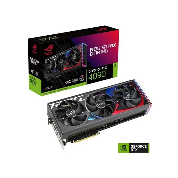 ASUS ROG Strix GeForce RTX 4090 OC Edition Gaming PCIe 4.0 24GB GDDR6X HDMI 2.1a DisplayPort 1.4a Graphics Card Price in Pakistan