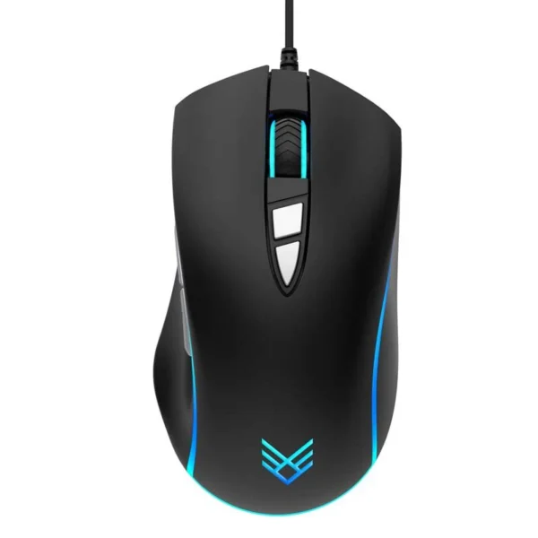 Audeeo Velocity Wired Gaming Mouse - Black/White