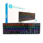 HP GK100 RGB MECHANICAL GAMiNG KEYBOARd WiTH BLUE SWiTCH 4