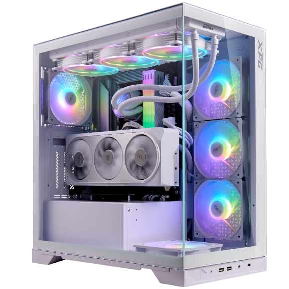 XPG Invader X Mid Tower PC Case White Lowest Price in Pakistan 02