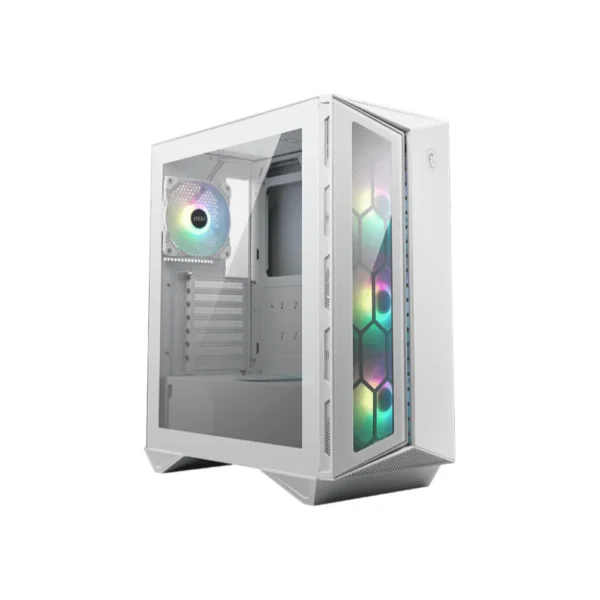 msi mpg gungnir 110r white premium mid tower gaming pc case 1