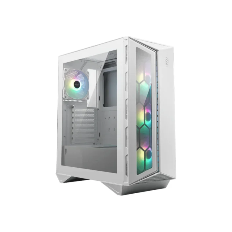 msi mpg gungnir 110r white premium mid tower gaming pc case 1