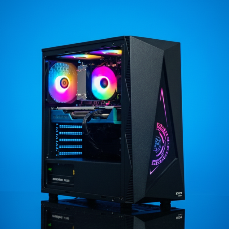 Boost Jaguar Red Tech Gaming Store Gaming PC1