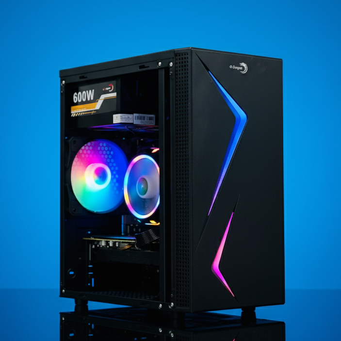 E Dragon Cadmus Red Tech Gaming Store Gaming PC1
