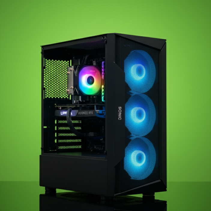 Sonic R28 Red Tech Gaming Store Gaming PC1