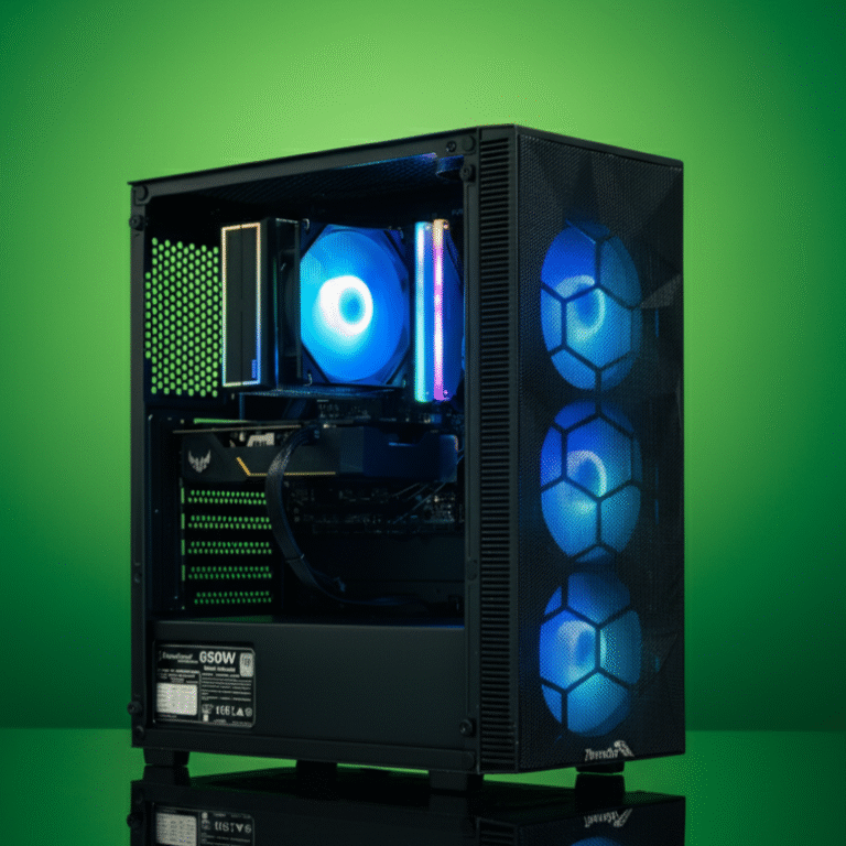 Thunder Triumph Red Tech Gaming Store Gaming PC1