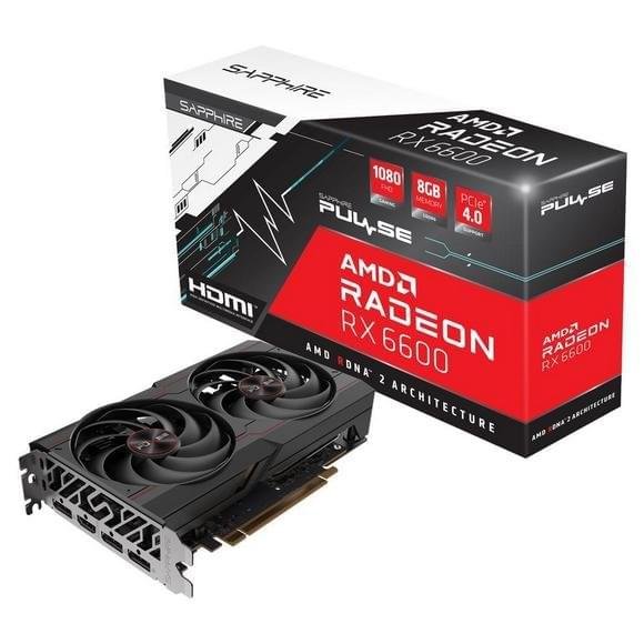 SAPPHIRE PULSE Radeon RX 6600 8GB GDDR6 PCI Express 4.0 ATX Video Card Price in Pakistan