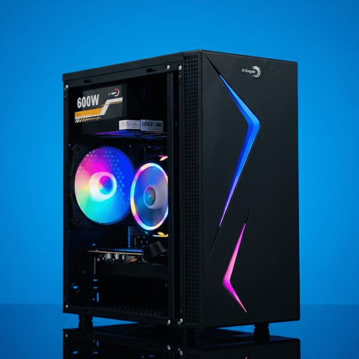 E Dragon Cadmus Red Tech Gaming Store Gaming PC1